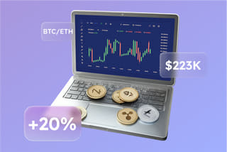 Automatizált AI-alapú kereskedési technológia megjelenítése a(z) Bizamány-n